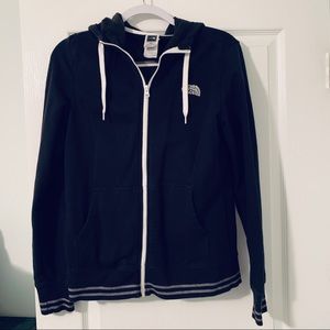 North face full zip hoodie